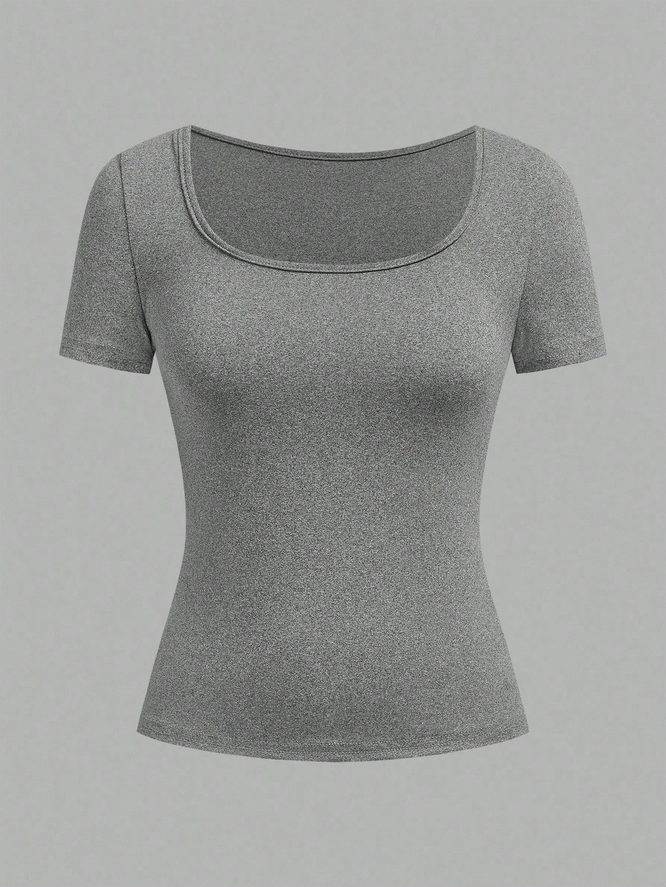 EZwear 3pcs Women's Short Sleeve Cropped Casual Fitted T-Shirts, Suitable For Summer