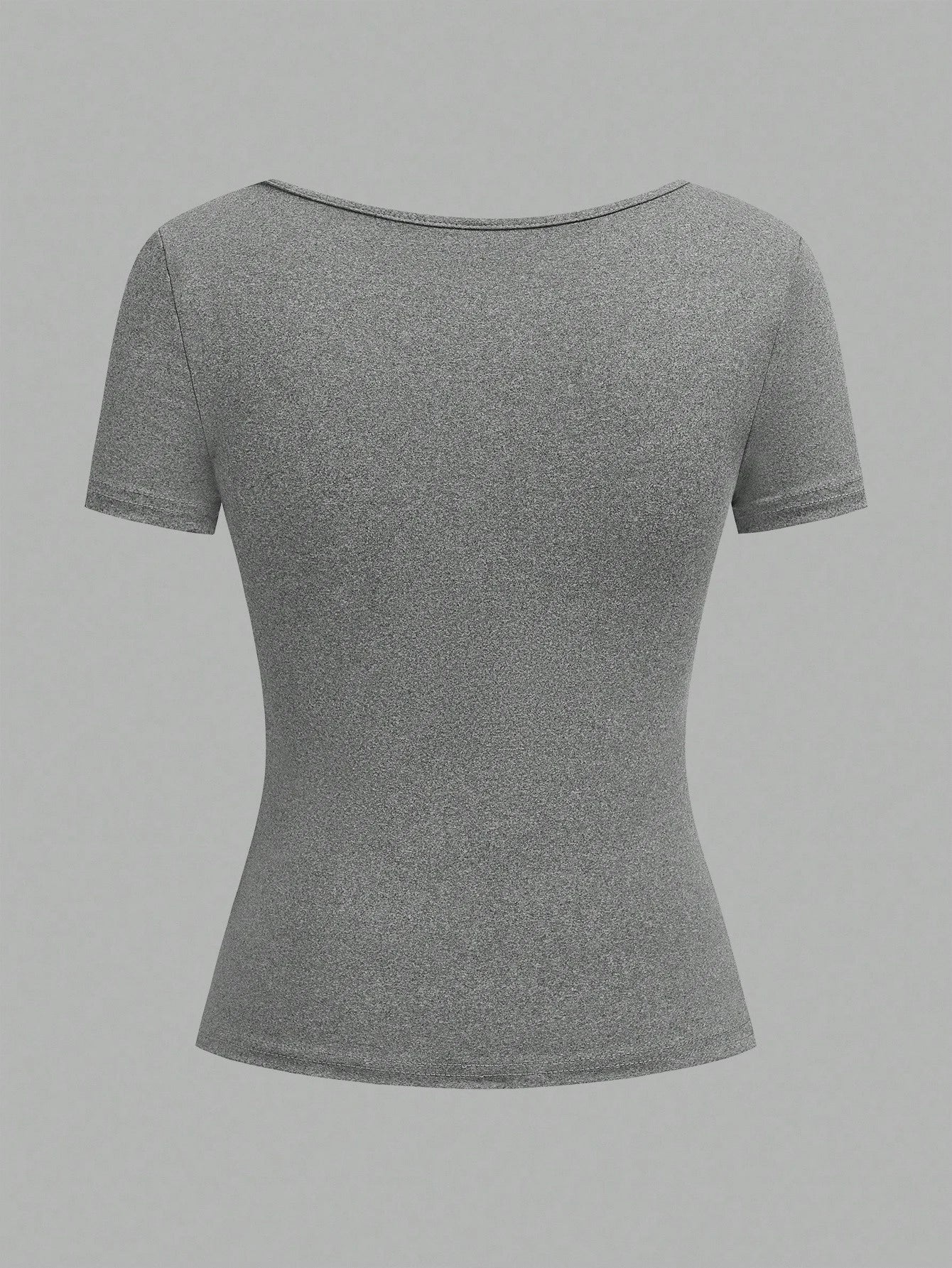 EZwear 3pcs Women's Short Sleeve Cropped Casual Fitted T-Shirts, Suitable For Summer