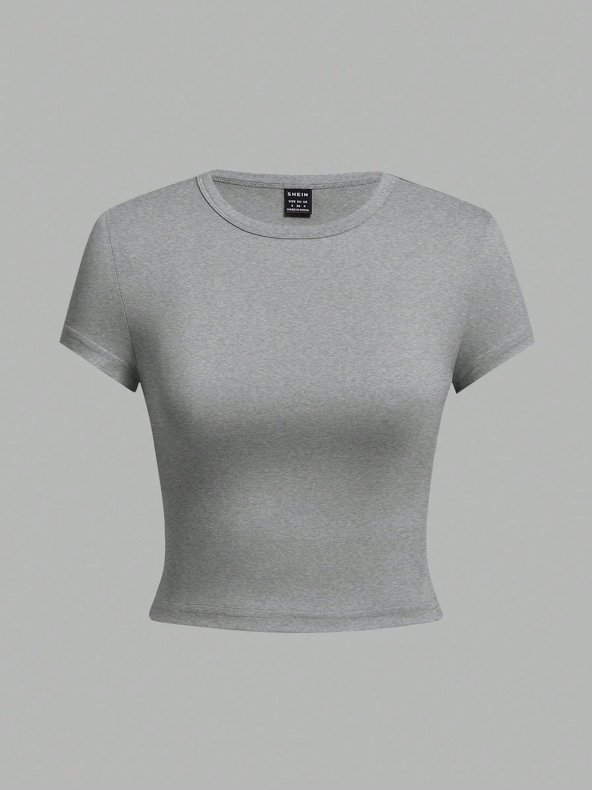 EZwear 4pcs Casual Round Neck Slim Short Sleeve Women's T-Shirt, Suitable For Summer Suitable For Going Out