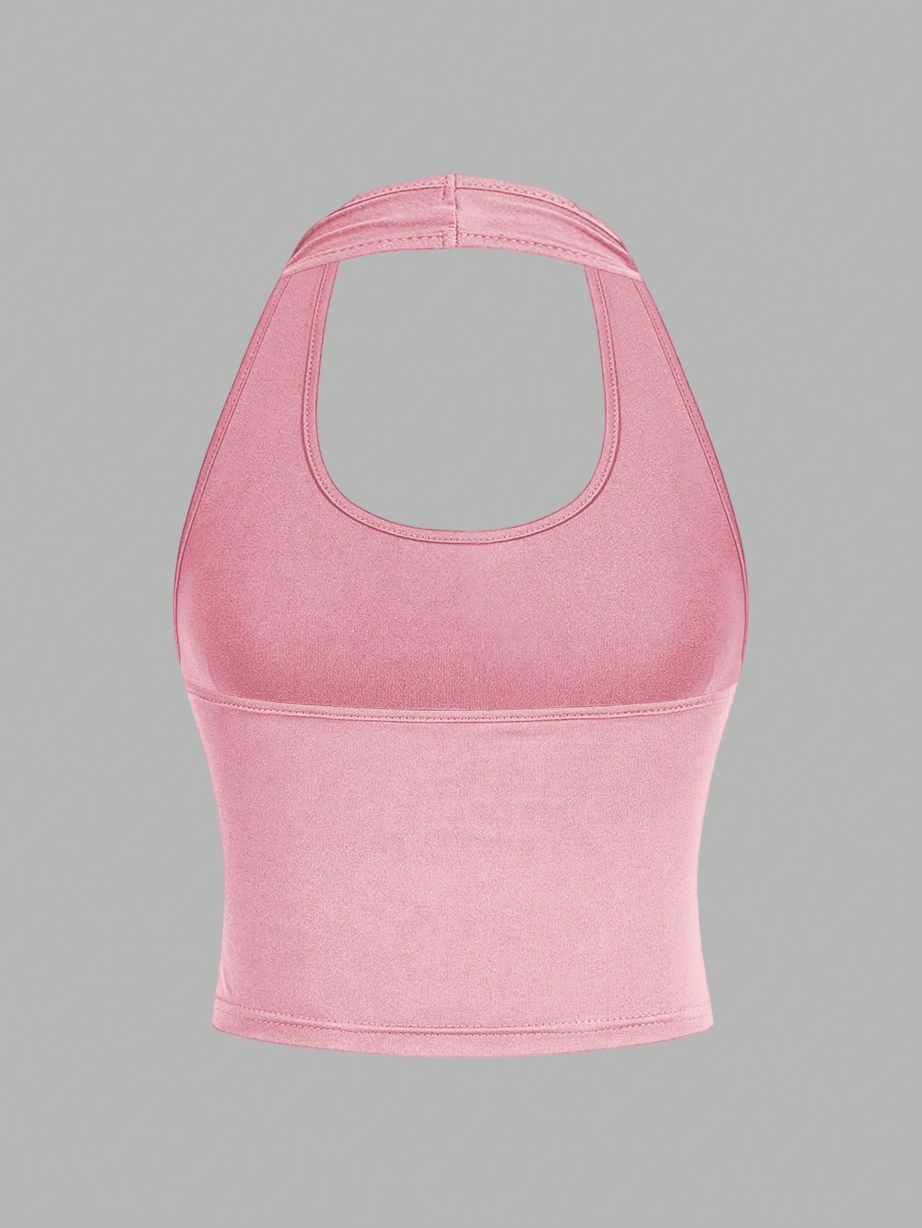 EZwear 4pcs/Set Casual Minimalist Short Scoop Neck Tight Fit Camisole Tops For Women, Suitable For Summer,Summer Top