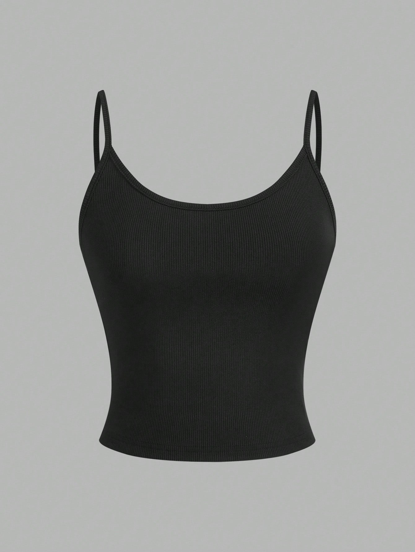 EZwear 4pcs Women Casual Cropped Camisole Set, Versatile For Summer