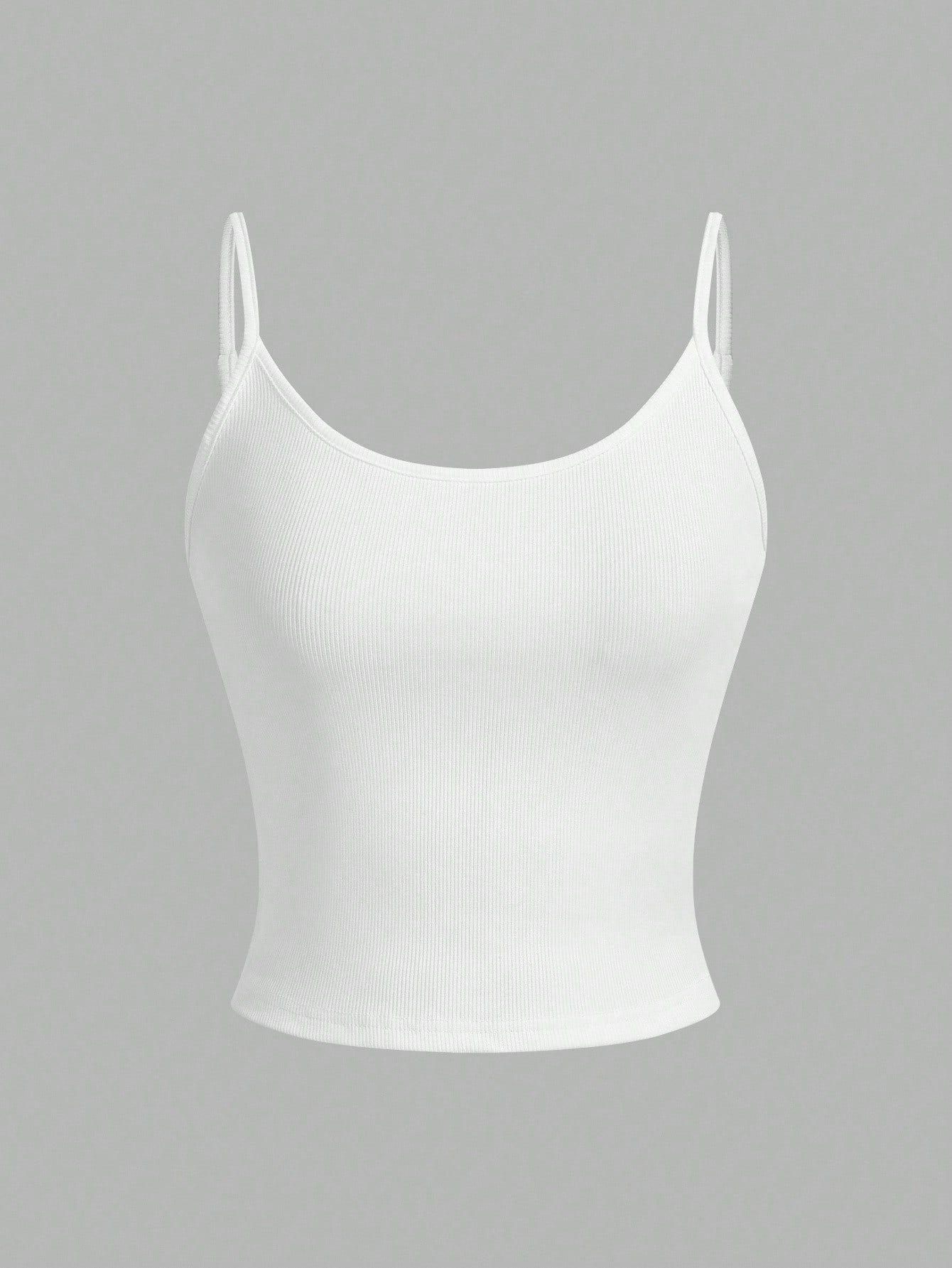 EZwear 4pcs Women Casual Cropped Camisole Set, Versatile For Summer