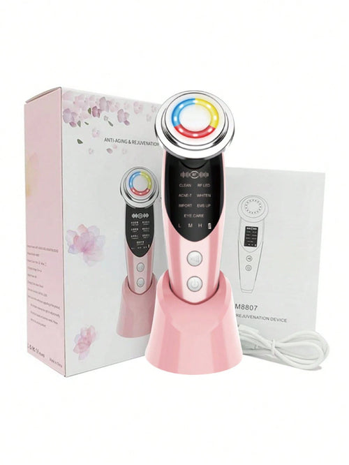 Facial Care Beauty Instrument, LED Display, USB Charging Massager, Home Use Hot And Cold Skin Care Instrument, Festival, Anniversary Gift, Perfect Choice For Women