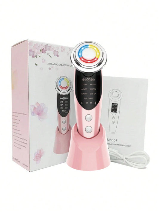 Facial Care Beauty Instrument, LED Display, USB Charging Massager, Home Use Hot And Cold Skin Care Instrument, Festival, Anniversary Gift, Perfect Choice For Women