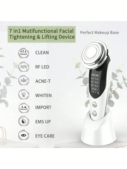Facial Care Beauty Instrument, LED Display, USB Charging Massager, Home Use Hot And Cold Skin Care Instrument, Festival, Anniversary Gift, Perfect Choice For Women