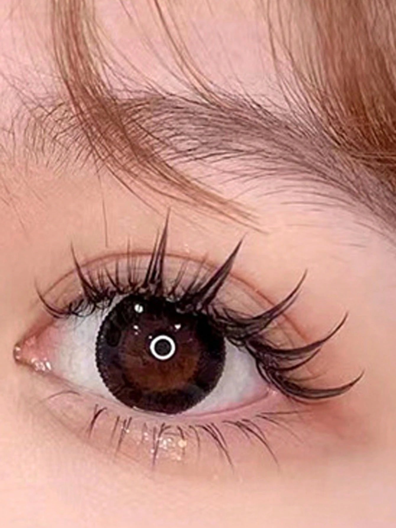 False Eyelashes,5Pairs Reusable Comic Style False Eyelashes Reusable Full False Lashes Manga Sense False Eyelashes