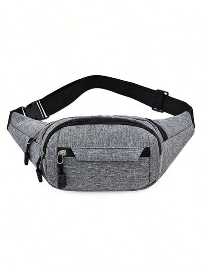 Fashion Men's Waist Bag Outdoor Travel Fanny Pack| Sling Chest Pocket Phone Bag Wallet| Portable Running Hiking Camping Crossbody Bag Gift Set
