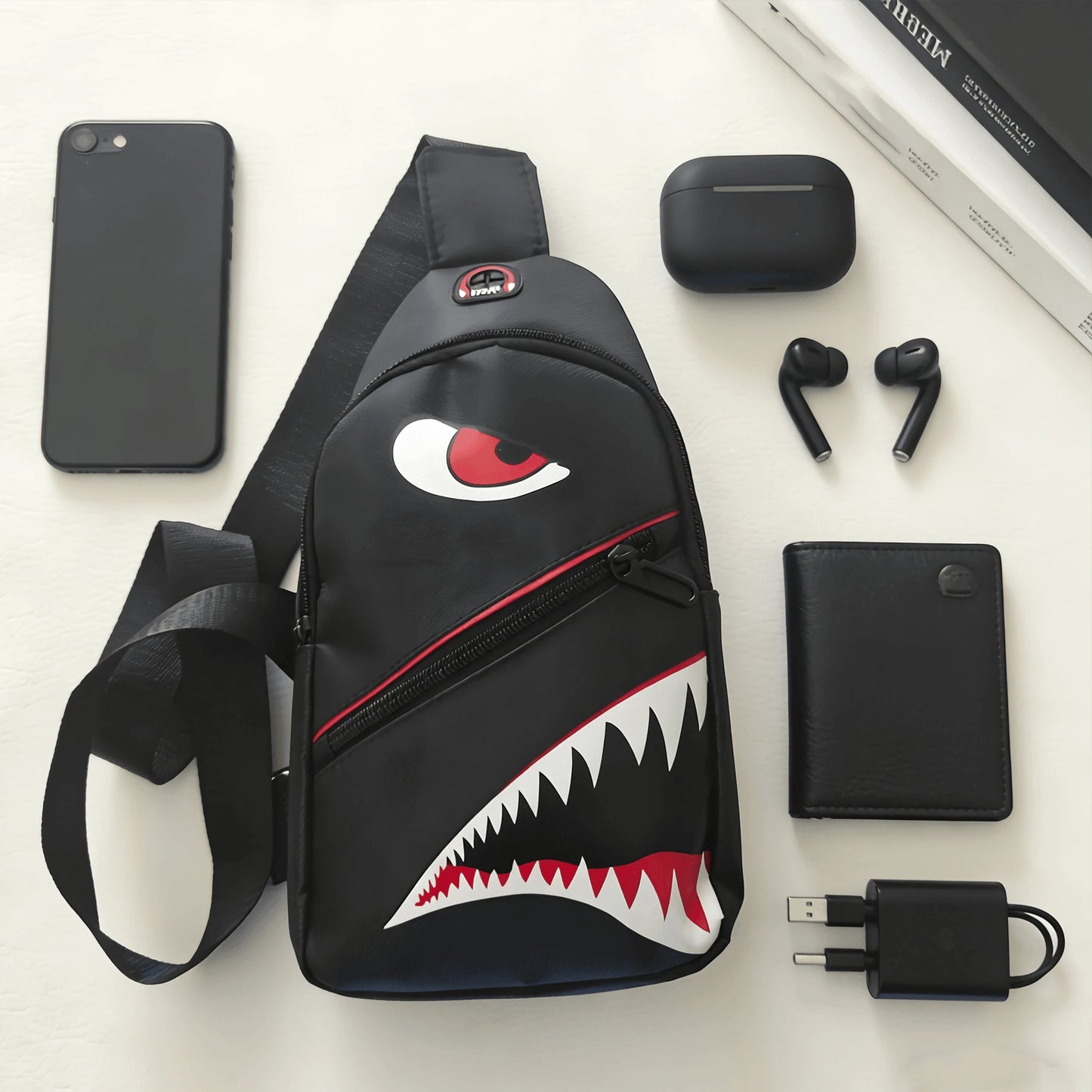 Fashion Shoulder Bag Sling Bag Men And Women Small Bag Crossbody Bag Casual Phone Chest Bag For Travelling Hiking Lightweight Small Backpack