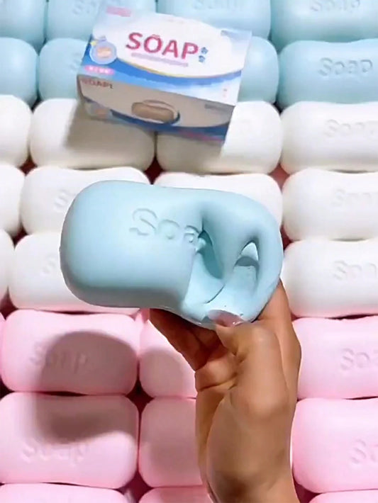 Fashion Simulated Daily Soap Squishy Toy, Elastic Tender Hand Feel Decompression Squishy, Palm Sized Portable Kneading Toy, Mood Calming Ornament For Study Dorm Commute Leisure Entertainment