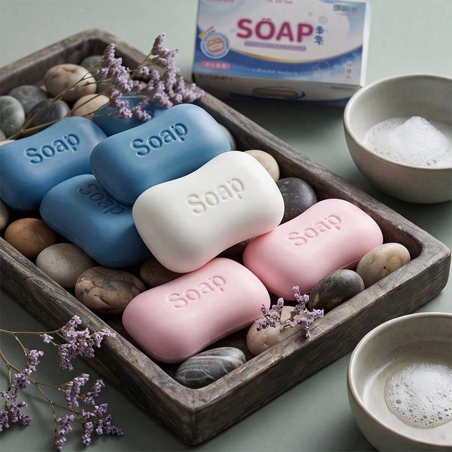 Fashion Simulated Daily Soap Squishy Toy, Elastic Tender Hand Feel Decompression Squishy, Palm Sized Portable Kneading Toy, Mood Calming Ornament For Study Dorm Commute Leisure Entertainment