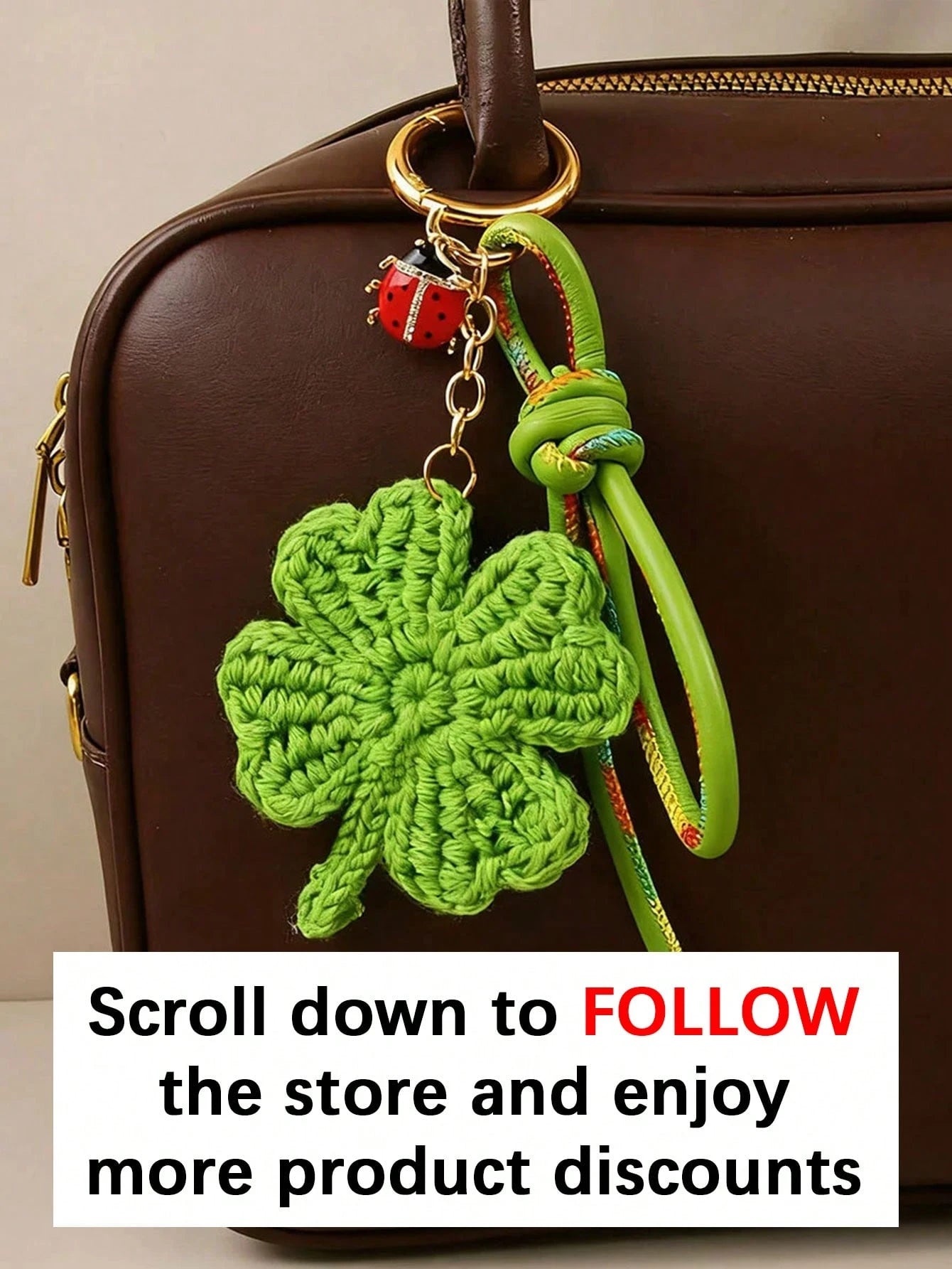 Fashionable, Fresh And Versatile Strawberry Lemon Pendant, Niche Design, Personalized Color Blocked Bag Accessories, Cute And Lightweight Rope Keychain, Suitable For Shopping, Dating, Daily Outings An