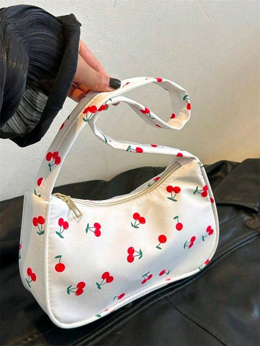 Fashionable New Candy Color Cloud Shaped Shoulder Bag, Cute Underarm Bag, Kawaii