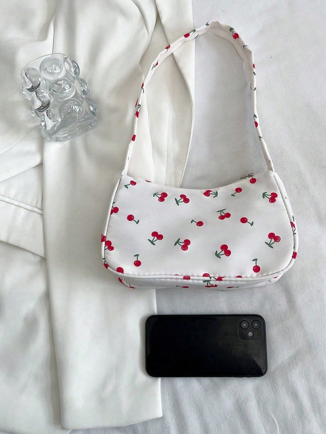Fashionable New Candy Color Cloud Shaped Shoulder Bag, Cute Underarm Bag, Kawaii