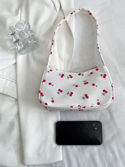 Fashionable New Candy Color Cloud Shaped Shoulder Bag, Cute Underarm Bag, Kawaii