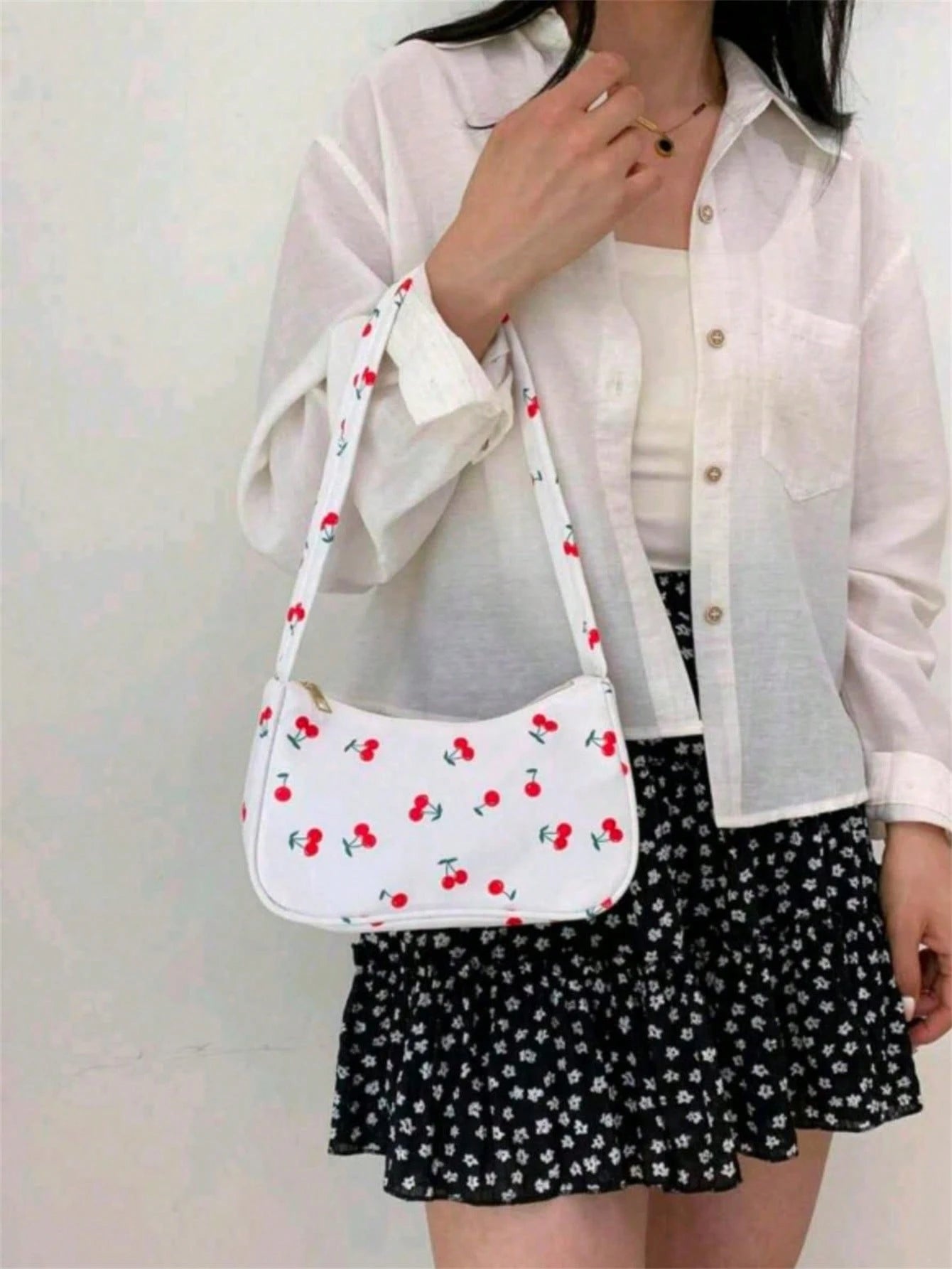 Fashionable New Candy Color Cloud Shaped Shoulder Bag, Cute Underarm Bag, Kawaii