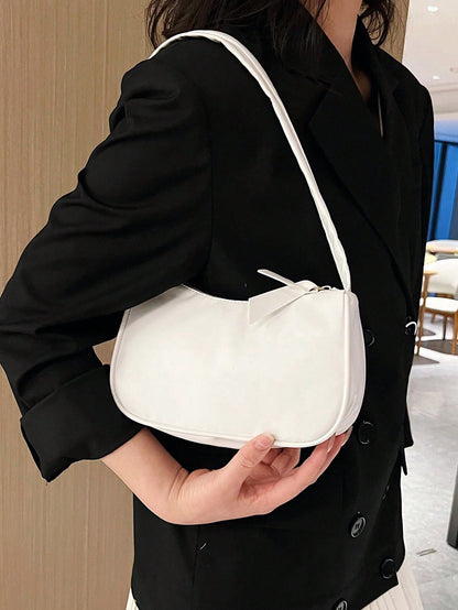 Fashionable New Candy Color Cloud Shaped Shoulder Bag, Cute Underarm Bag, Kawaii