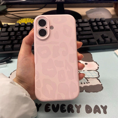 Fashionable Pink Leopard Print Phone Case Compatible With IPhone 17 Pro Max/17 Pro/17/16 Pro Max/16/16 Pro/15/15 Pro Max/15 Pro/11/12/13/14 Pro Max/12 Pro/12 Pro Max/13 Pro/13 Pro Max/14 Pro/14 Pro Ma