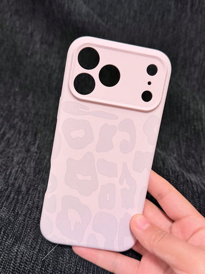 Fashionable Pink Leopard Print Phone Case Compatible With IPhone 17 Pro Max/17 Pro/17/16 Pro Max/16/16 Pro/15/15 Pro Max/15 Pro/11/12/13/14 Pro Max/12 Pro/12 Pro Max/13 Pro/13 Pro Max/14 Pro/14 Pro Ma