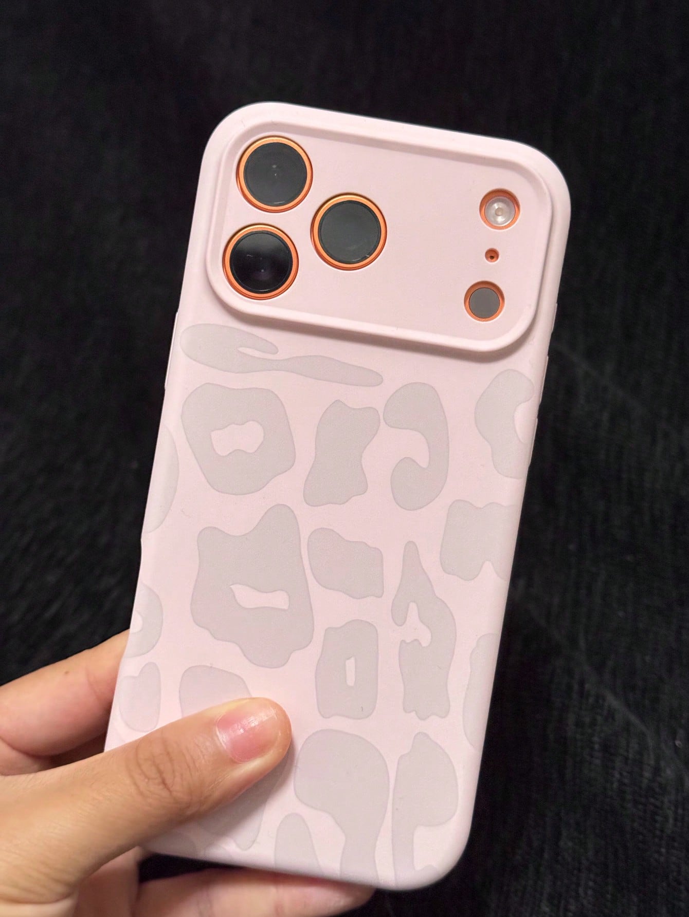 Fashionable Pink Leopard Print Phone Case Compatible With IPhone 17 Pro Max/17 Pro/17/16 Pro Max/16/16 Pro/15/15 Pro Max/15 Pro/11/12/13/14 Pro Max/12 Pro/12 Pro Max/13 Pro/13 Pro Max/14 Pro/14 Pro Ma
