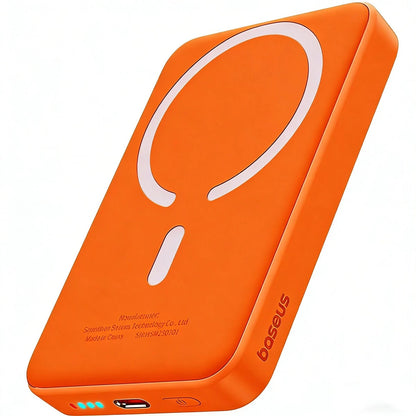 Fast Charging Magnetic Power Bank Portable Power Supply 5000mAh MagSafes Magnetic Wireless Power Bank With 20W Fast Charging, Ultra-Thin And Compact High-Speed Battery Pack, Strong Magnet For Easy Cha