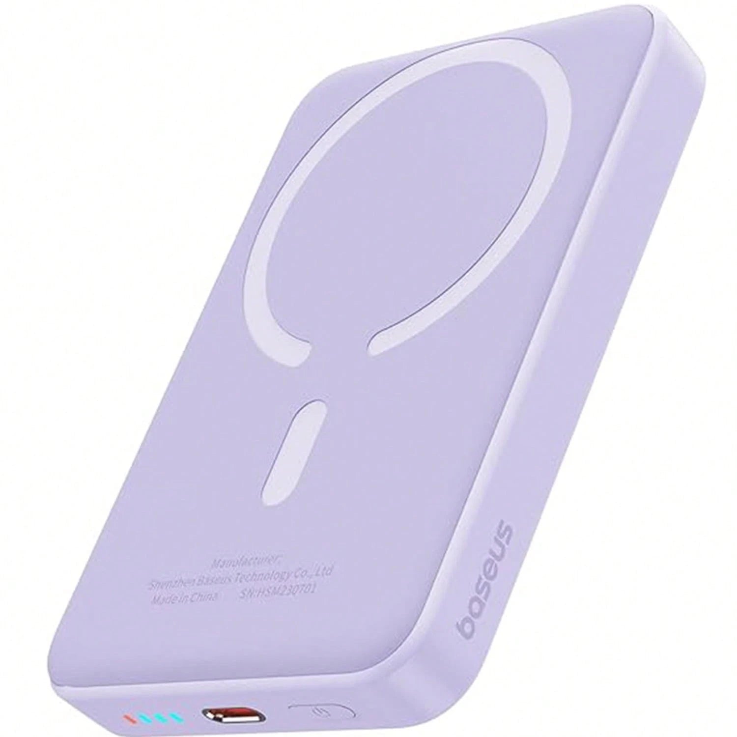 Fast Charging Magnetic Power Bank Portable Power Supply 5000mAh MagSafes Magnetic Wireless Power Bank With 20W Fast Charging, Ultra-Thin And Compact High-Speed Battery Pack, Strong Magnet For Easy Cha