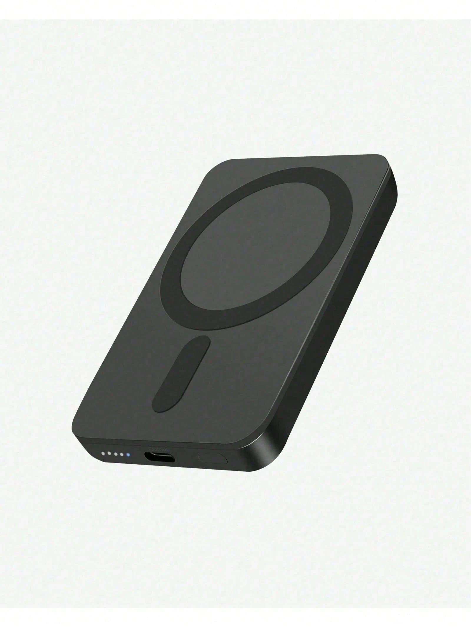 Fast Charging Magnetic Wireless Power Bank With MagSafe Ring Portable Charger, 5000mAh/10000mAh Power Bank For Phone 17/16/15/14/13/12, Battery Pack, Outdoor Travel Use, Graduation Gift, Memorial Day
