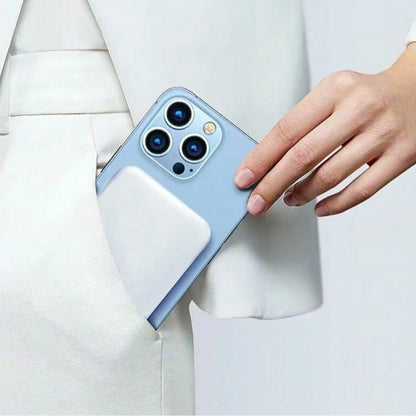 Fast Charging Magnetic Wireless Power Bank With MagSafe Ring Portable Charger, 5000mAh/10000mAh Power Bank For Phone 17/16/15/14/13/12, Battery Pack, Outdoor Travel Use, Graduation Gift, Memorial Day