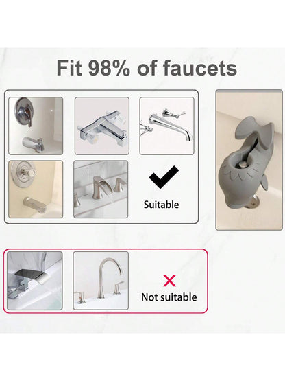 Faucet Extension Cover, Baby Bath Faucet Protector, Silicone Bathtub Faucet Cover For Infant And Toddler, Safety Protection Accessory