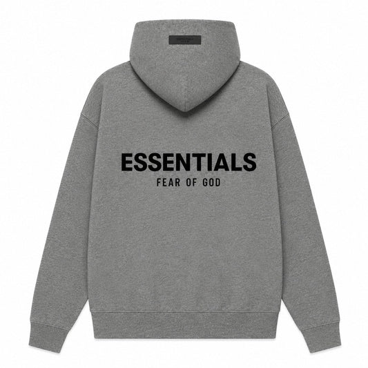 Fear Of God Essentials Pullover Hoodie Dark Oatmeal (SS22) Unisex