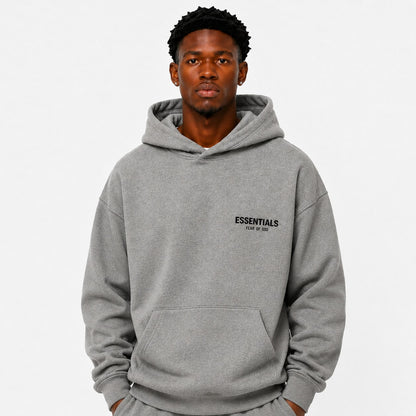 Fear Of God Essentials Pullover Hoodie Dark Oatmeal (SS22) Unisex