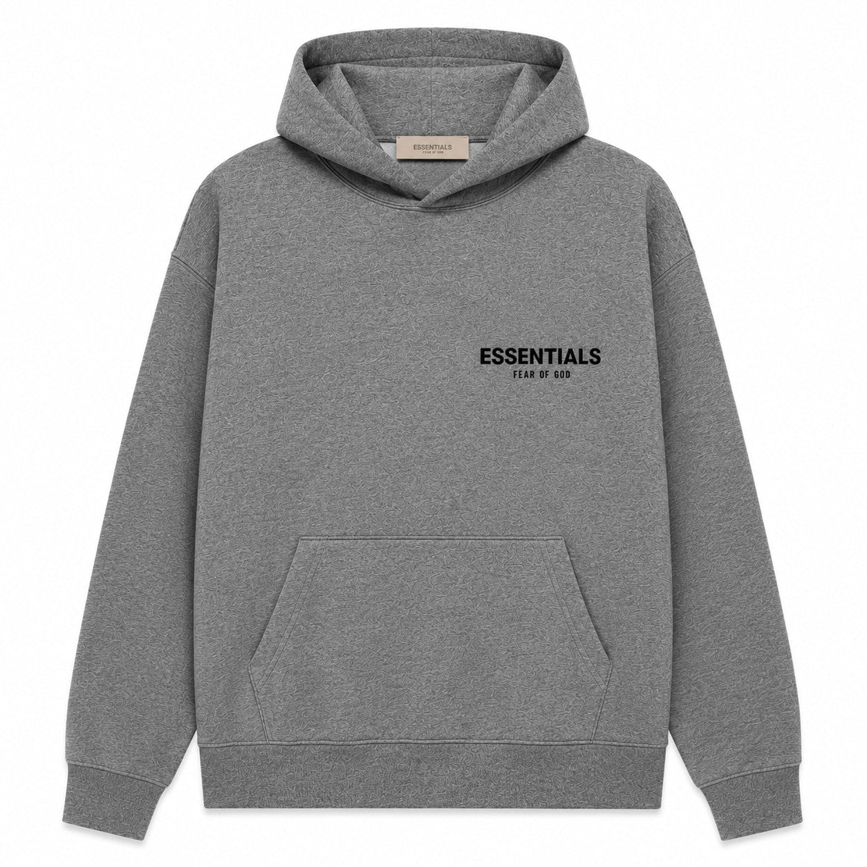 Fear Of God Essentials Pullover Hoodie Dark Oatmeal (SS22) Unisex