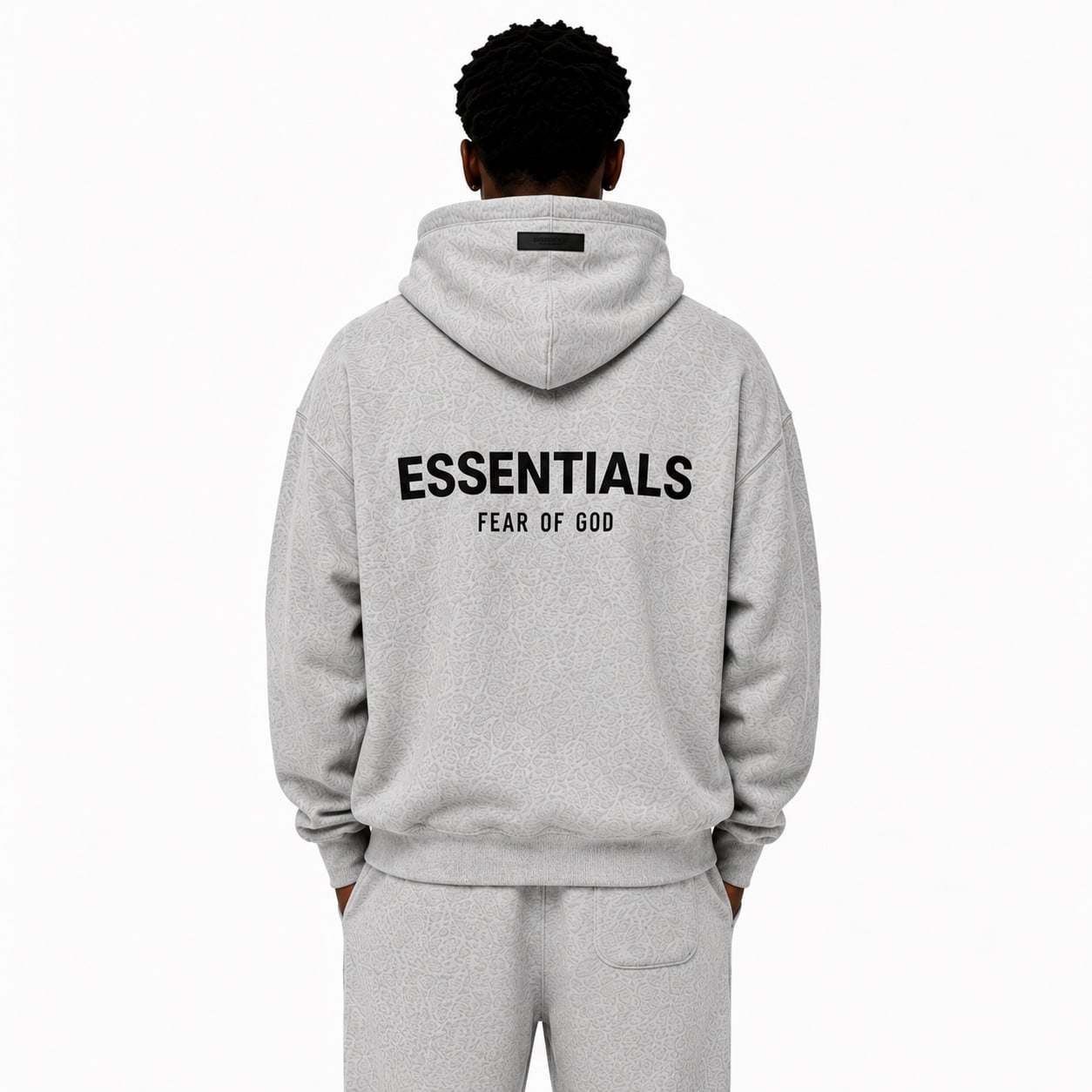Fear Of God Essentials Pullover Hoodie Dark Oatmeal (SS22) Unisex
