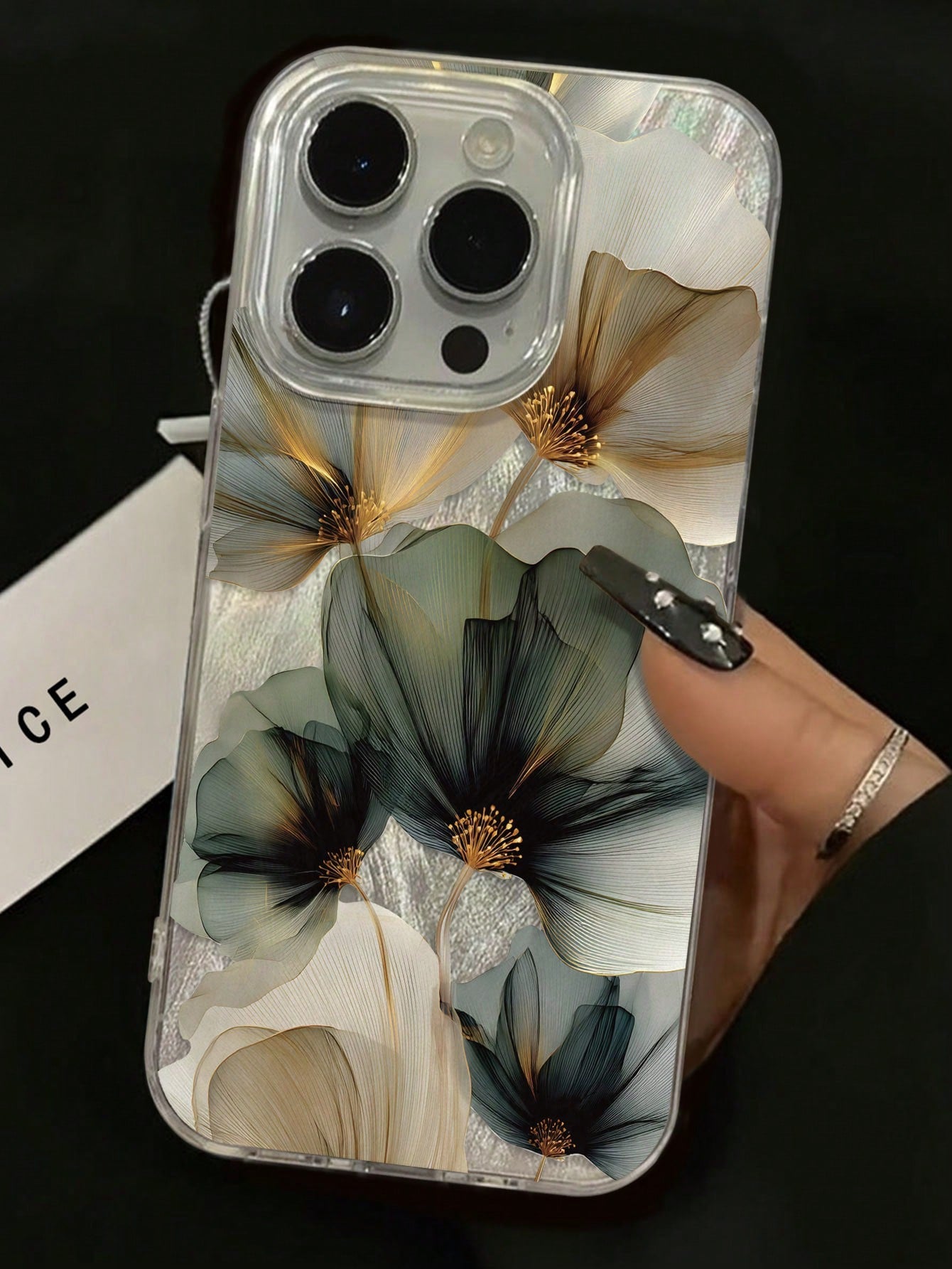 Feather Chiffon E Series Colorful Painted Shockproof Phone Case, Compatible With 17 Pro Max 17 Pro 17 Air 16 15 14 13 12 11 Pro Max XR XS, S24 S23 A04 A05 A14 A12 A15 A33 A53 A32 A35 A34, Durable Prot