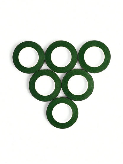 Floral Green Adhesive Tape, High Viscosity Packing Material For Bouquet, Gardening Green Cloth Tape, DIY Flower Stem Accessories