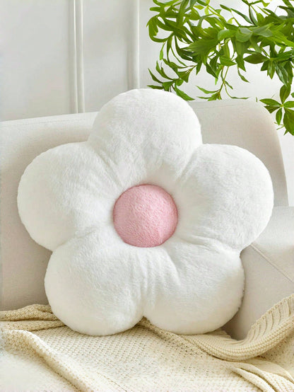 Flower Cushion, Soft Floral Lumbar Pillow, Sofa Chair Bed Home Decor, Bedroom Living Room Floral Cushion, Spring, Wedding Chronicle Furniture Decorative Pillow