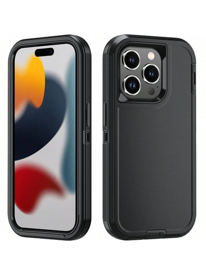 FOGEEK Shockproof Military Grade Shockproof Military-Grade Anti-Fall Shockproof Heavy Duty Protective Case (3-In-1) [Shock-Proof] [Anti-Fall] [Anti-Slip] Multilayer Protection Phone Case Waterproof Sc