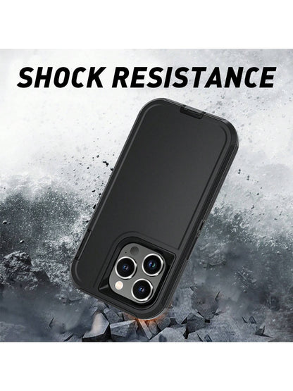 FOGEEK Shockproof Military Grade Shockproof Military-Grade Anti-Fall Shockproof Heavy Duty Protective Case (3-In-1) [Shock-Proof] [Anti-Fall] [Anti-Slip] Multilayer Protection Phone Case Waterproof Sc