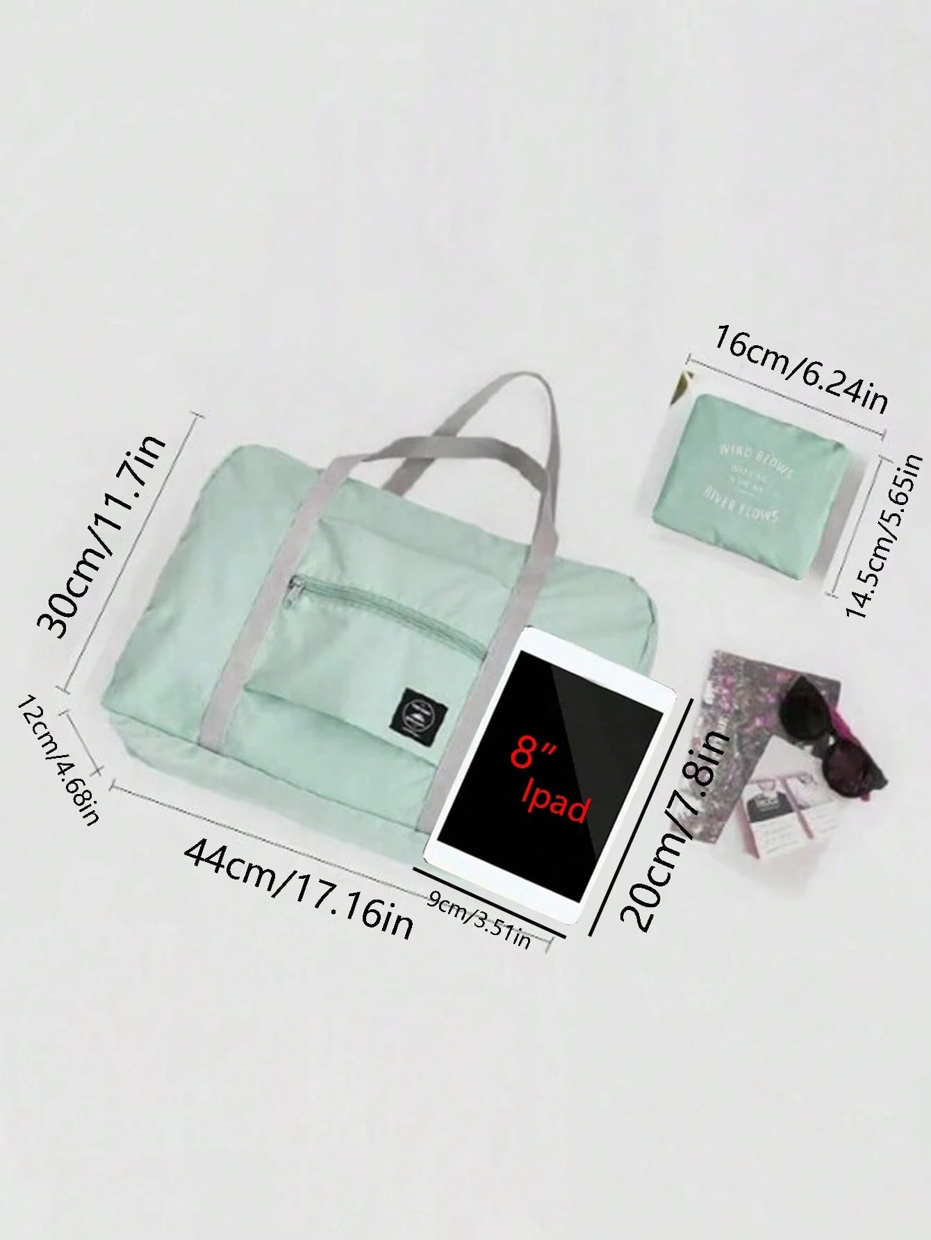 Foldable Large Capacity Travel Organizer Bag, Unisex Waterproof Packing Cubes, Luggage Bag, Overnight Bag, Carry-On Bag, Gym Bag, Work Bag, School Supplies, Weekend Travel Bag, Holiday Outdoor Bag, Bu