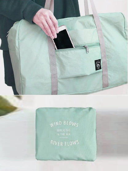 Foldable Large Capacity Travel Organizer Bag, Unisex Waterproof Packing Cubes, Luggage Bag, Overnight Bag, Carry-On Bag, Gym Bag, Work Bag, School Supplies, Weekend Travel Bag, Holiday Outdoor Bag, Bu