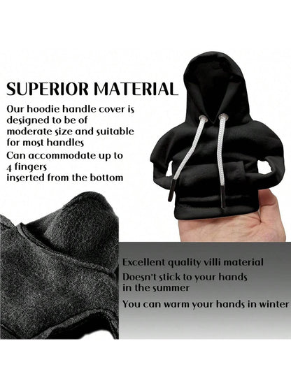 Gear Shift Hoodie, Universal Shift Knob Cover, 4.7 Inch Car Shifter Funny Sweater Hoodie For Gearshift, Automotive Interior Accessories, Polyester