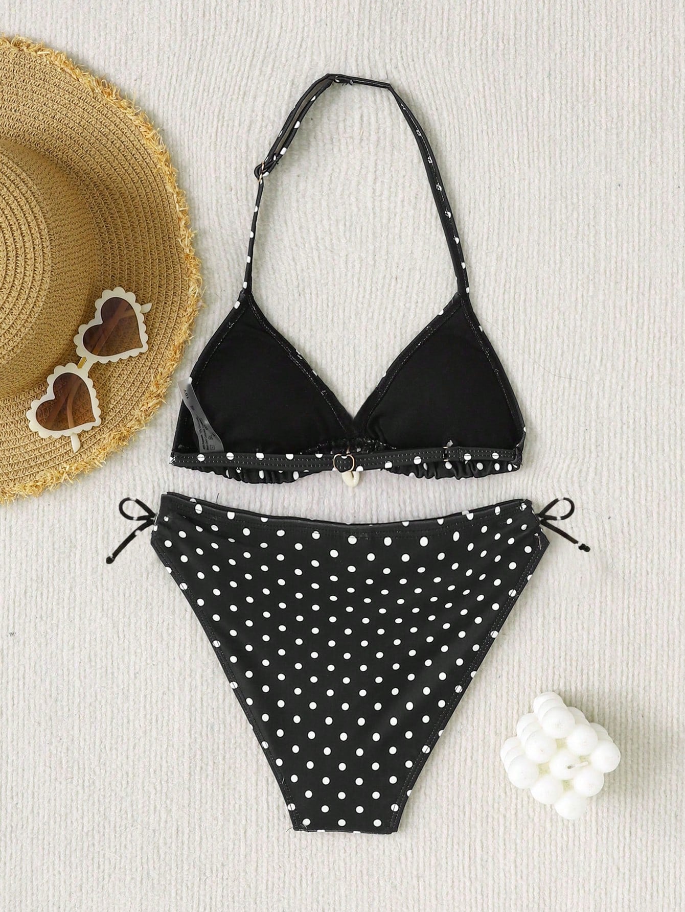 Girlism Tween Girl Tween Girls Casual Comfortable Polka Dot Vacation Bikini Swimwear