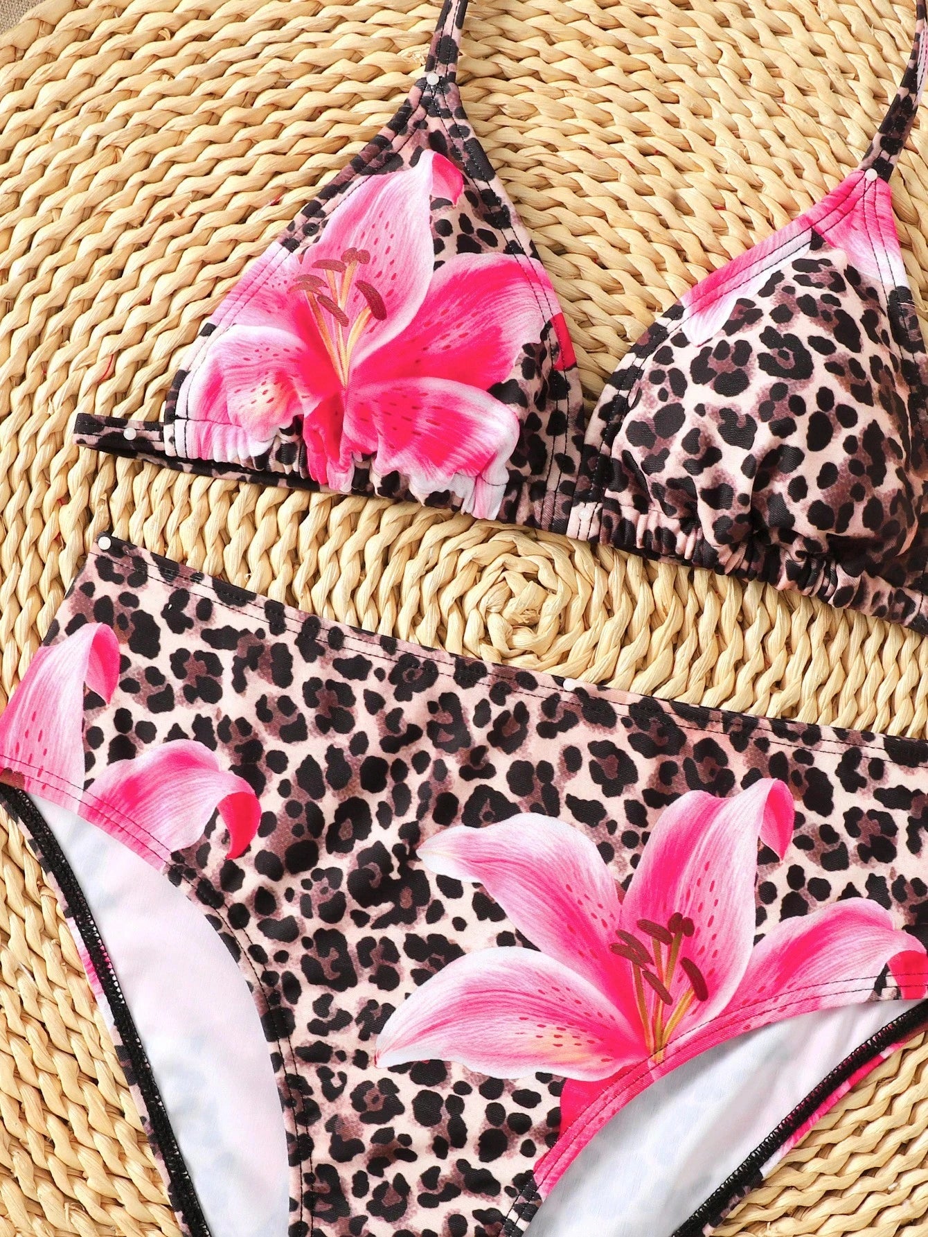 Girlism Tween Girl Tween Girls Casual Comfortable Polka Dot Vacation Bikini Swimwear