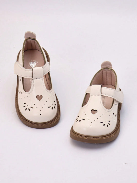 Girls' Loafer T-Strap Shoes 2025 Spring/Autumn New Style Little Girls Baby Children Princess Shoes Soft Sole Anti-Slip Breathable Shoes Mary Jane Shoes