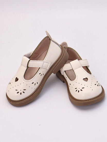 Girls' Loafer T-Strap Shoes 2025 Spring/Autumn New Style Little Girls Baby Children Princess Shoes Soft Sole Anti-Slip Breathable Shoes Mary Jane Shoes