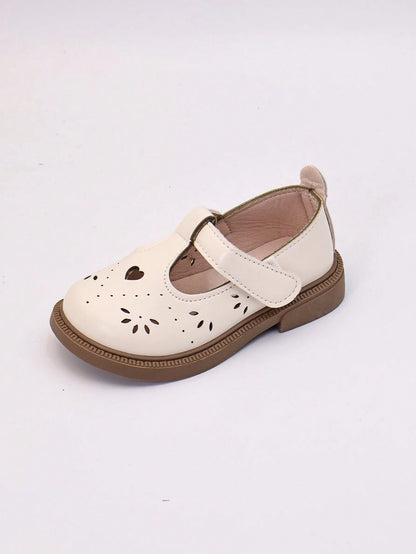 Girls' Loafer T-Strap Shoes 2025 Spring/Autumn New Style Little Girls Baby Children Princess Shoes Soft Sole Anti-Slip Breathable Shoes Mary Jane Shoes