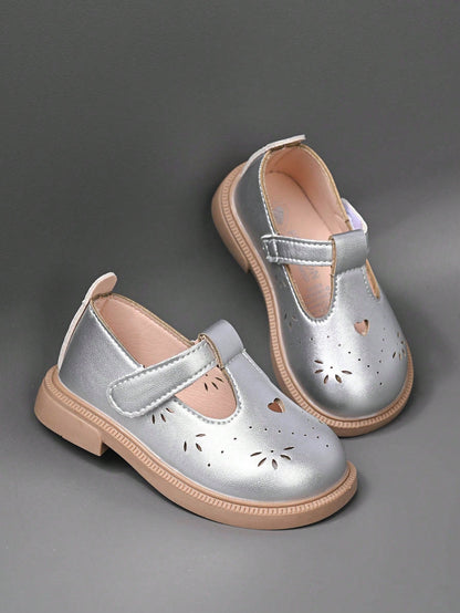 Girls' Loafer T-Strap Shoes 2025 Spring/Autumn New Style Little Girls Baby Children Princess Shoes Soft Sole Anti-Slip Breathable Shoes Mary Jane Shoes