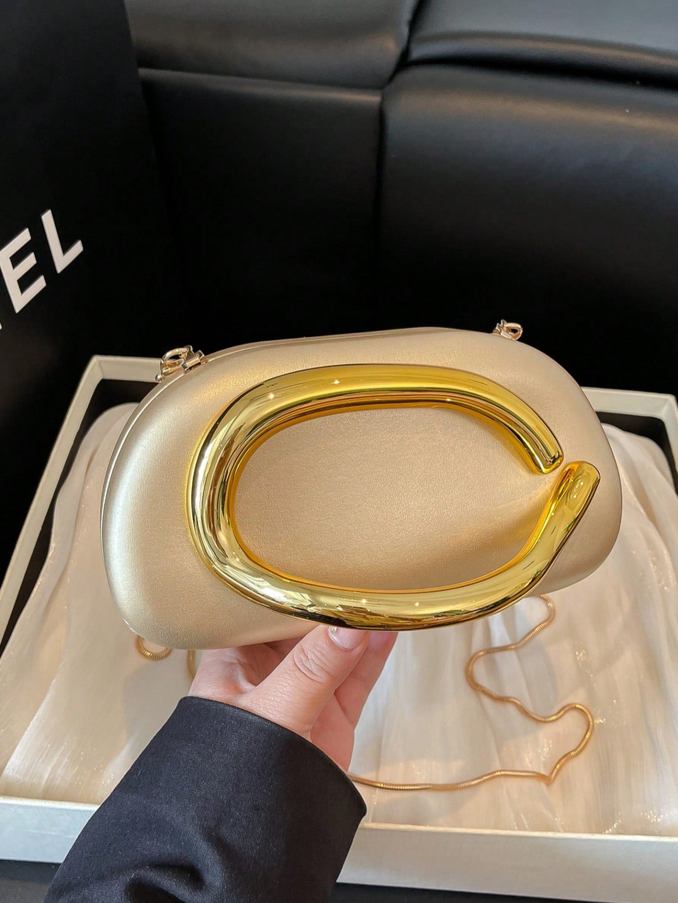 Glamine 1pc PU Clutch Bag, Ideal Choice For Valentine's Day, Comfortable & Fashionable, Stylish Handbag, Personalized Gift Option, 2025 Accessories, Fashionable Style Suitable For All Occasions, Affor