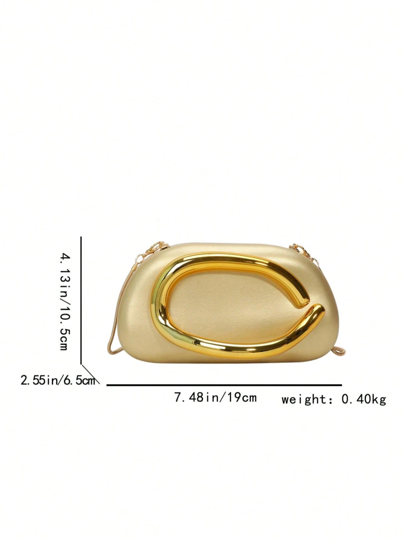 Glamine 1pc PU Clutch Bag, Ideal Choice For Valentine's Day, Comfortable & Fashionable, Stylish Handbag, Personalized Gift Option, 2025 Accessories, Fashionable Style Suitable For All Occasions, Affor