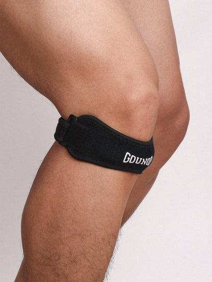 GOUNOD Support Strap Or Men & Women Knee Sleeve, Adjustable Knee Strap For Running, Sports, Basketball, Tennis