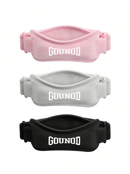 GOUNOD Support Strap Or Men & Women Knee Sleeve, Adjustable Knee Strap For Running, Sports, Basketball, Tennis